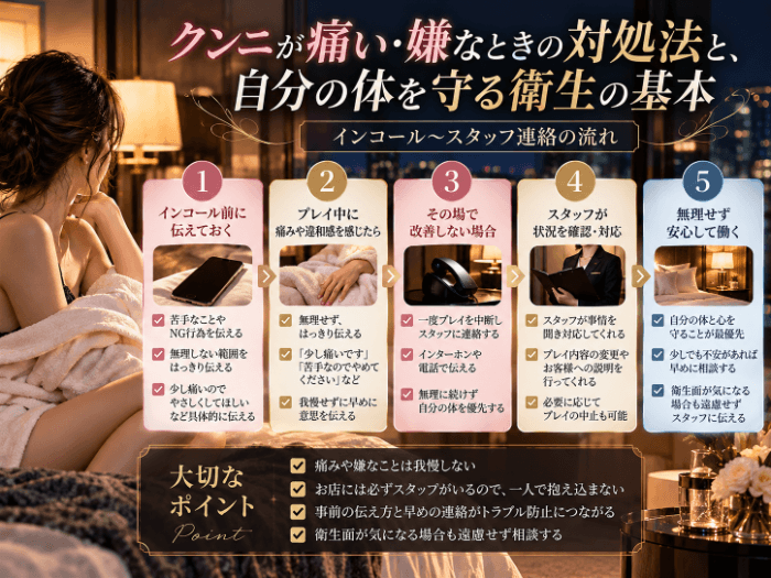 デリヘルで困ったときのスタッフへの連絡